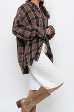 Load image into Gallery viewer, Vintage x COLUMBIA Orange Plaid Cotton-Blend Buttonup (XS-L)