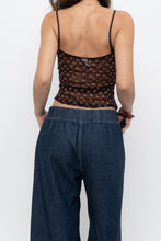 Load image into Gallery viewer, Vintage x OLD NAVY Brown Mesh Floral Tank (S-L)