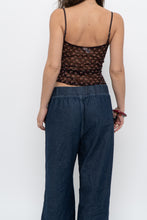 Load image into Gallery viewer, Vintage x OLD NAVY Brown Mesh Floral Tank (S-L)