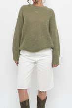 Load image into Gallery viewer, HALL HUBER x Green Mohair Sweater (XS-M)