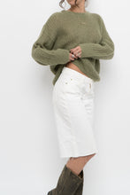 Load image into Gallery viewer, HALL HUBER x Green Mohair Sweater (XS-M)