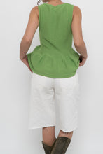 Load image into Gallery viewer, ZARA x Green Knit Buttoned Tank (S, M)