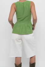 Load image into Gallery viewer, ZARA x Green Knit Buttoned Tank (S, M)