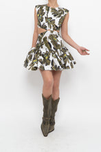 Load image into Gallery viewer, AJE x Cotton Floral Cutout Mini Dress (XXS, XS)