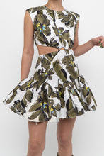 Load image into Gallery viewer, AJE x Cotton Floral Cutout Mini Dress (XXS, XS)