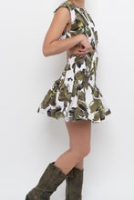 Load image into Gallery viewer, AJE x Cotton Floral Cutout Mini Dress (XXS, XS)
