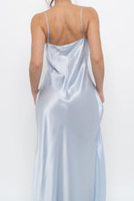 Load image into Gallery viewer, BANANA REPUBLIC x Baby Blue Silk Maxi Dress (M, L)