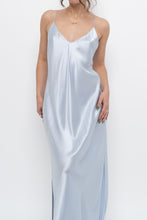 Load image into Gallery viewer, BANANA REPUBLIC x Baby Blue Silk Maxi Dress (M, L)