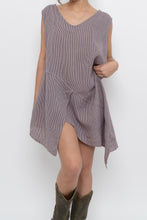 Load image into Gallery viewer, Vintage x Made in Italy x COULEUR Pink Striped Linen Dress (S-L)