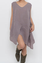 Load image into Gallery viewer, Vintage x Made in Italy x COULEUR Pink Striped Linen Dress (S-L)