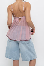 Load image into Gallery viewer, Vintage x VICTORIAS SECRET Pink, Burgundy Mesh Tank (M, L)