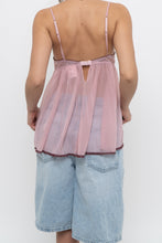Load image into Gallery viewer, Vintage x VICTORIAS SECRET Pink, Burgundy Mesh Tank (M, L)