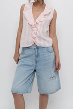 Load image into Gallery viewer, VINTON x Pale Pink Cotton Ruffle Top (S, M)