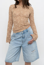 Load image into Gallery viewer, Vintage x BISOU BISOU Peach Lace Long Sleeve (S, M)