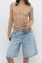 Load image into Gallery viewer, Vintage x BISOU BISOU Peach Lace Long Sleeve (S, M)