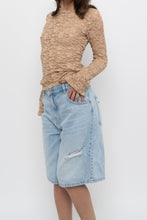 Load image into Gallery viewer, Vintage x BISOU BISOU Peach Lace Long Sleeve (S, M)