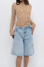 Load image into Gallery viewer, Vintage x BISOU BISOU Peach Lace Long Sleeve (S, M)