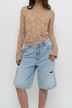Load image into Gallery viewer, Vintage x BISOU BISOU Peach Lace Long Sleeve (S, M)