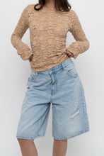 Load image into Gallery viewer, Vintage x BISOU BISOU Peach Lace Long Sleeve (S, M)