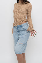 Load image into Gallery viewer, Vintage x BISOU BISOU Peach Lace Long Sleeve (S, M)