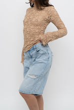 Load image into Gallery viewer, Vintage x BISOU BISOU Peach Lace Long Sleeve (S, M)