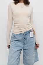 Load image into Gallery viewer, OGL x Cream Off-Shoulder Soft Padded Long Sleeve (S)