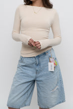 Load image into Gallery viewer, OGL x Cream Off-Shoulder Soft Padded Long Sleeve (S)