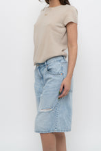 Load image into Gallery viewer, Vintage x BARNEYS Beige Cashmere Short Sleeve (XS-M)