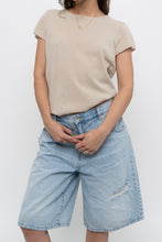 Load image into Gallery viewer, Vintage x BARNEYS Beige Cashmere Short Sleeve (XS-M)