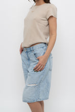 Load image into Gallery viewer, Vintage x BARNEYS Beige Cashmere Short Sleeve (XS-M)