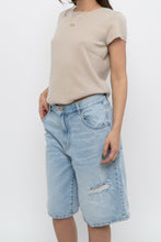 Load image into Gallery viewer, Vintage x BARNEYS Beige Cashmere Short Sleeve (XS-M)