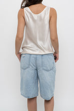 Load image into Gallery viewer, VINCE x Cream Silk Shiny Tank (S)