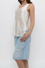 Load image into Gallery viewer, VINCE x Cream Silk Shiny Tank (S)