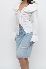 Load image into Gallery viewer, Vintage x KAPALUA White Embroidered Blouse (M)