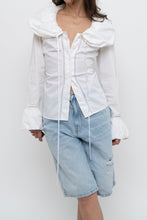 Load image into Gallery viewer, Vintage x KAPALUA White Embroidered Blouse (M)