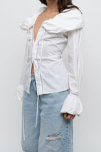 Load image into Gallery viewer, Vintage x KAPALUA White Embroidered Blouse (M)