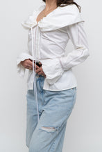 Load image into Gallery viewer, Vintage x KAPALUA White Embroidered Blouse (M)