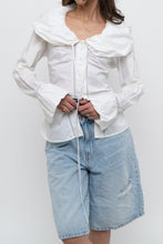 Load image into Gallery viewer, Vintage x KAPALUA White Embroidered Blouse (M)