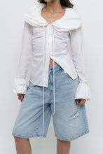 Load image into Gallery viewer, Vintage x KAPALUA White Embroidered Blouse (M)