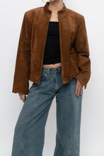 Load image into Gallery viewer, Vintage x VALERIE STEVENS Camel Suede Leather Jacket (S, M)