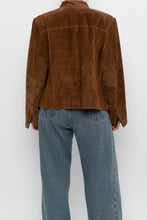 Load image into Gallery viewer, Vintage x VALERIE STEVENS Camel Suede Leather Jacket (S, M)