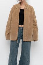 Load image into Gallery viewer, Vintage x STORMTECH Beige Suede Leather Jacket (S-L)