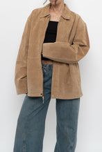 Load image into Gallery viewer, Vintage x STORMTECH Beige Suede Leather Jacket (S-L)