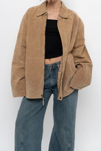 Load image into Gallery viewer, Vintage x STORMTECH Beige Suede Leather Jacket (S-L)