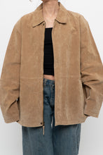 Load image into Gallery viewer, Vintage x STORMTECH Beige Suede Leather Jacket (S-L)