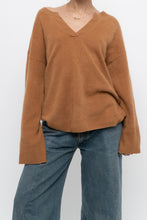 Load image into Gallery viewer, Vintage x Camel Oversized Cashmere Sweater (XS-L)