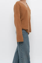 Load image into Gallery viewer, Vintage x Camel Oversized Cashmere Sweater (XS-L)