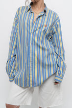 Load image into Gallery viewer, Vintage x RALPH LAUREN Blue Striped Cotton Buttonup (S-XL)