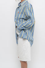Load image into Gallery viewer, Vintage x RALPH LAUREN Blue Striped Cotton Buttonup (S-XL)