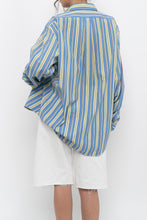 Load image into Gallery viewer, Vintage x RALPH LAUREN Blue Striped Cotton Buttonup (S-XL)